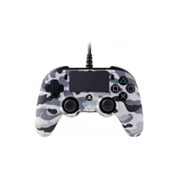 BAZAR - Nacon Wired Compact Controller - ovladač pro PlayStation 4 - camo grey - Poškozený obal (Komplet)