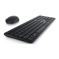 DELL Pro Wireless Keyboard and Mouse - KM5221W - US International  (QWERTY) - Black