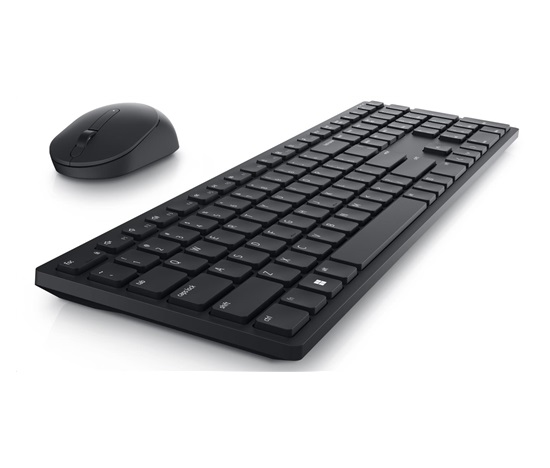 DELL Pro Wireless Keyboard and Mouse - KM5221W - US International  (QWERTY) - Black