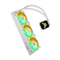 ASUS vodní chladič CPU AIO TUF GAMING LC III 360 ARGB White, 3x120mm, LGA1851, AM5