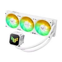 ASUS vodní chladič CPU AIO TUF GAMING LC III 360 ARGB White, 3x120mm, LGA1851, AM5