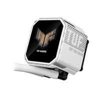 ASUS vodní chladič CPU AIO TUF GAMING LC III 360 ARGB LCD White, 3x120mm, LGA1851, AM5