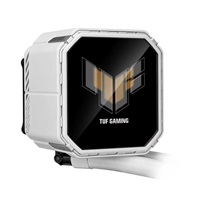 ASUS vodní chladič CPU AIO TUF GAMING LC III 360 ARGB LCD White, 3x120mm, LGA1851, AM5
