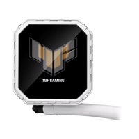 ASUS vodní chladič CPU AIO TUF GAMING LC III 360 ARGB LCD White, 3x120mm, LGA1851, AM5