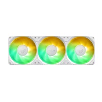 ASUS vodní chladič CPU AIO TUF GAMING LC III 360 ARGB LCD White, 3x120mm, LGA1851, AM5