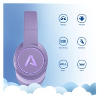 LAMAX GlowKid1 - dětská náhlavní sluchátka - pink