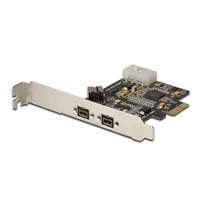 DIGITUS PCI Express Card, Firewire 800 1394b (2+1 porty 9pin)