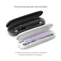 TrueLife SonicBrush Compact Duo Black / Lavender