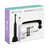 TrueLife SonicBrush Compact Duo Black / Lavender