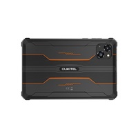 Rugged Tablet Oukitel RT3 Pro 4G Helio G81 4GB 128GB 5150-10W A14, Black w Orange [No Charger]