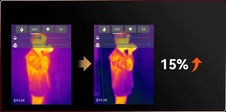 Obr. Nejnovější termovize s podporou FLIR ® Lepton 3.5 1774688a