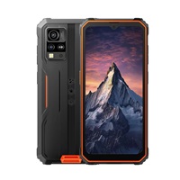 Rugged Smartphone Blackview BV4800 Pro 4G T606 4GB 128GB 5180-10W A14-D4, Black w Orange [No Charger]