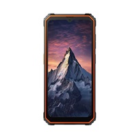 Rugged Smartphone Blackview BV4800 Pro 4G T606 4GB 128GB 5180-10W A14-D4, Black w Orange [No Charger]