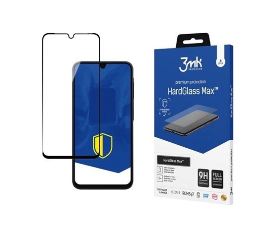 3mk Hardglass Max FrameFit pro Samsung Galaxy A16 4G/5G/ A17 4G/5G