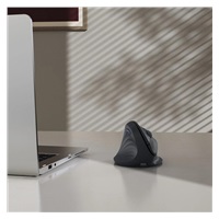 Hama vertikální ergonomická bezdrátová myš EWM-600L, pro leváky, nabíjecí, Multi Device