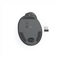 Hama vertikální ergonomická bezdrátová myš EWM-600L, pro leváky, nabíjecí, Multi Device