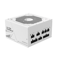 BAZAR - GIGABYTE zdroj UD850GM PG5, 850W, 80+ Gold, 120mm fan, bílá - Poškozený obal (Komplet)