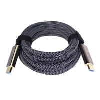 PREMIUMCORD Ultra High Speed HDMI 2.1 optický fiber kabel 8K@60Hz, zlacené 50m