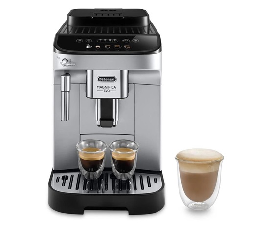 BAZAR - DeLonghi Magnifica Evo ECAM 290.31.SB automatický kávovar, 1450 W, 15 bar, vestavěný mlýnek - opraveno