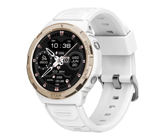 MaxCom Smartwatch FW100 Titan Valkiria White