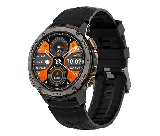 MaxCom Smartwatch FW110 Titan Chronos Black