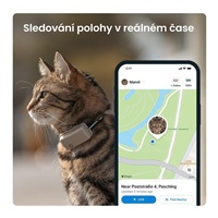 Tractive GPS CAT Mini, Hnědá