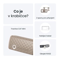 Tractive GPS CAT Mini, Hnědá