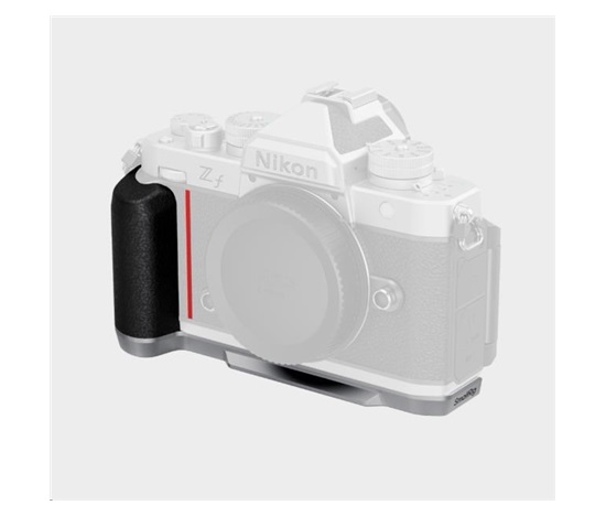 SmallRig 5706 L-Shaped Mount Plate with Silicone Handle for Nikon Z f Silver