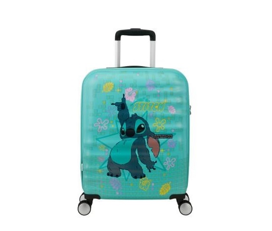 American Tourister WAVEBREAKER DISNEY SPIN.55/20 TSA DISNEY FL STITCH FLOWER