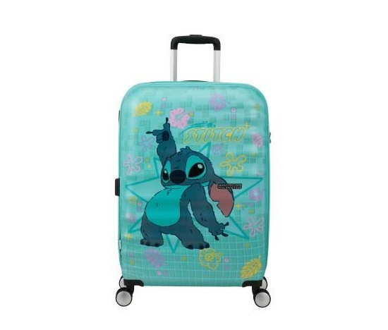 American Tourister WAVEBREAKER DISNEY SPIN.67/24 TSA DISNEY FL STITCH FLOWER
