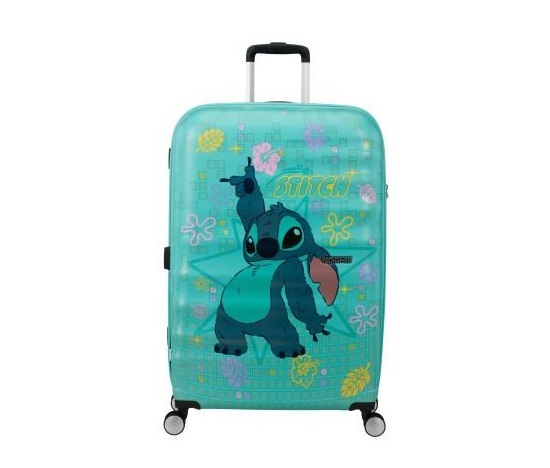 American Tourister WAVEBREAKER DISNEY SPIN.77/28 TSA DISNEY FL STITCH FLOWER