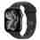 Apple Watch Series 11 GPS 42mm Jet Black Aluminium Case with Black Sport Band - S/M
