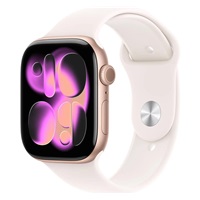 Apple Watch Series 11 GPS 42mm Rose Gold Aluminium Case with Light Blush Sport Band - M/L