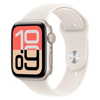 Apple Watch SE 3 GPS 40mm Starlight Aluminium Case with Starlight Sport Band - S/M