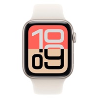 Apple Watch SE 3 GPS 44mm Starlight Aluminium Case with Starlight Sport Band - M/L