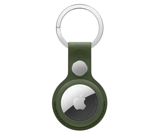 Apple AirTag FineWoven Key Ring - Moss
