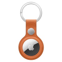 Apple AirTag FineWoven Key Ring - Fox Orange