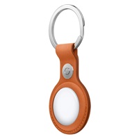 Apple AirTag FineWoven Key Ring - Fox Orange