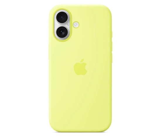 Apple iPhone 17 Silicone Case with MagSafe - Neon Yellow