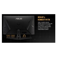 BAZAR - ASUS LCD 27" VG27AQA1A TUF GAMING  2560x1440 IPS 250cd 1ms MPRT 170Hz repro DP HDMI vesa - Poškozený obal (Kompl