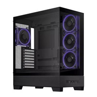 BAZAR - ASUS case A31 PLUS TG ARGB, Mid Tower, Průhledná bočnice, 4x120mm ARGB Fan, ARGB Hub, černá, Po opravě(Komplet)