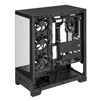 BAZAR - ASUS case A31 PLUS TG ARGB, Mid Tower, Průhledná bočnice, 4x120mm ARGB Fan, ARGB Hub, černá, Po opravě(Komplet)