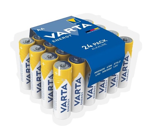 BAZAR - Varta LR6/24 Pack ENERGY 4106 - AA (24 ks) - Poškozený obal (Komplet) - plně funkční