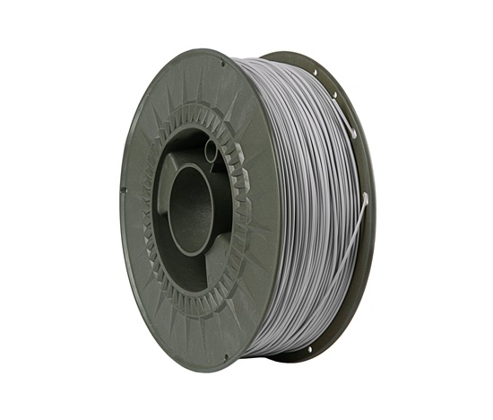 C-TECH Tisková struna (filament) ESSENTIAL LINE, PLA, šedá, 1,75mm, 1kg