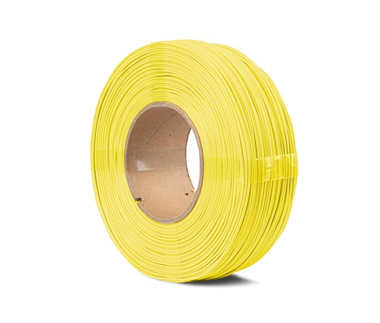 C-TECH Tisková struna (filament) ESSENTIAL LINE, PLA, žlutá, 1,75mm, 1kg, refill