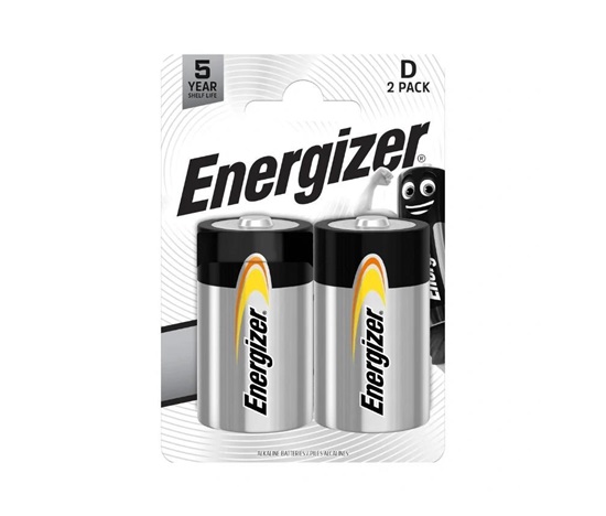 Energizer LR20/2 Everyday D Velký monočlánek 2pack Alkalické