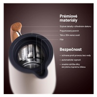 BAZAR - Lauben Electric Kettle 17CR - Poškozený obal (Komplet)