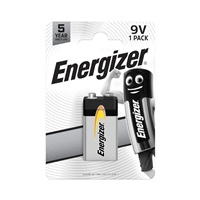 Energizer 6LR61 Everyday 9V 1pack Alkalická