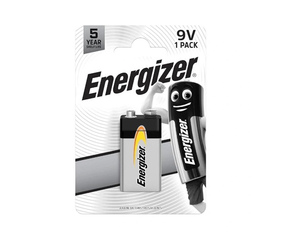 Energizer 6LR61 Everyday 9V 1pack Alkalická