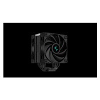 DEEPCOOL CPU Chladič AK400 ZERO DARK PLUS, 2x120mm, LGA1851, AM5, černá